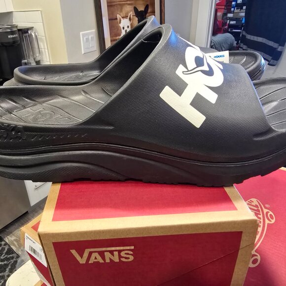 HOKA One One Ora Recovery Slide Back Men's Size 11 Slippers Rest RnR Shoes NEW - Picture 8 of 11
